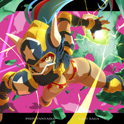 This is a pixiv picture whose title is 【PFLS】チョ突猛進ランジェリカ【ファイアランド】.