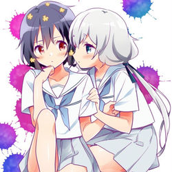 This is a pixiv picture whose title is もっと顔よく見せなさいよ.