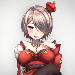 This is a pixiv picture whose title is リタ ～♥ハートの女王♥～.