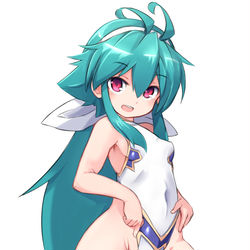 This is a pixiv picture whose title is 食い込み系おさななじみ.