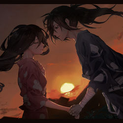This is a pixiv picture whose title is △.