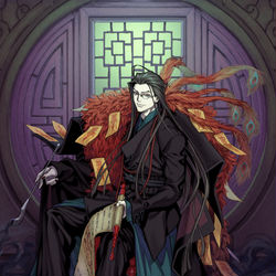 This is a pixiv picture whose title is 【PFLS】術者 ツェイ【エルダーグラン】.