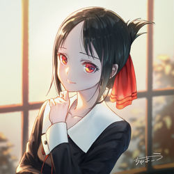 This is a pixiv picture whose title is かぐや様.