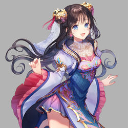 This is a pixiv picture whose title is 斉長公主.