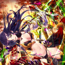 This is a pixiv picture whose title is 【戦国やらいでか】森長可.