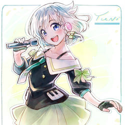 This is a pixiv picture whose title is YuNiちゃん.