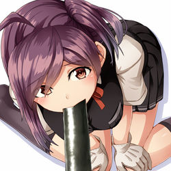 This is a pixiv picture whose title is 恵方巻萩風/鬼萩風.
