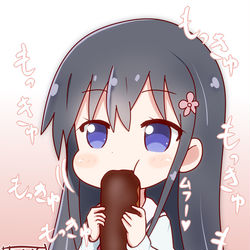 This is a pixiv picture whose title is 花ちゃんにお菓子あげ隊.