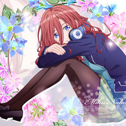 This is a pixiv picture whose title is 五等分の花嫁.