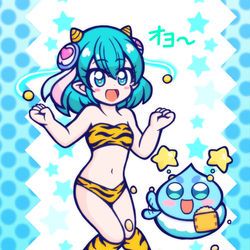 This is a pixiv picture whose title is 節分宇宙人！.