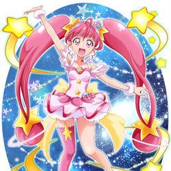 This is a pixiv picture whose title is キュアスター！.