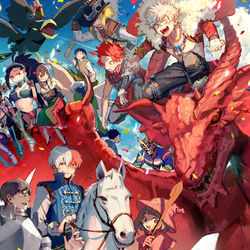 This is a pixiv picture whose title is 再版のお知らせ.
