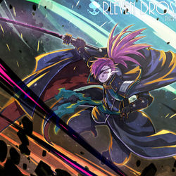 This is a pixiv picture whose title is 【PFLS】闇斬りロレヴン【エルダーグラン】.