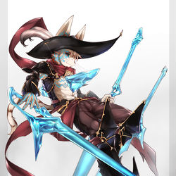 This is a pixiv picture whose title is 【PFLS】童剣リーシャ【ノーザリア】.