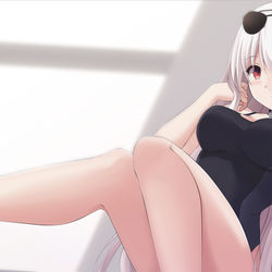 This is a pixiv picture whose title is K98k.