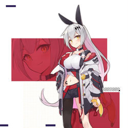 This is a pixiv picture whose title is Five-seveN スニーカー.