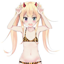 This is a pixiv picture whose title is 鬼のパンツ.
