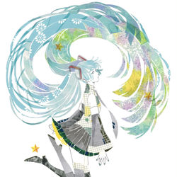 This is a pixiv picture whose title is ミクさん.