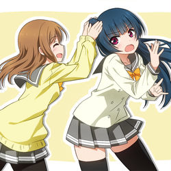 This is a pixiv picture whose title is よしまるちゃん.