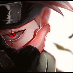 This is a pixiv picture whose title is 写輪眼のカカシ.