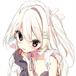This is a pixiv picture whose title is 玻璃ちゃん！！.