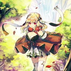 This is a pixiv picture whose title is 【PFLS】茨籠のメルゼ【エルダーグラン】.