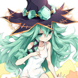 This is a pixiv picture whose title is 七罪（スク水）.