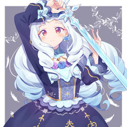 This is a pixiv picture whose title is アイカツ！.
