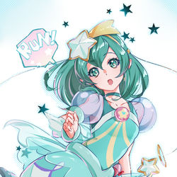 This is a pixiv picture whose title is キュアミルキー.