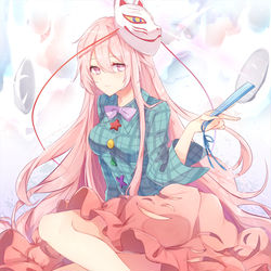 This is a pixiv picture whose title is (・_・).