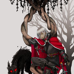 This is a pixiv picture whose title is 【PFLS】サフラーとカゲ【ファイアランド】.