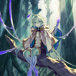 This is a pixiv picture whose title is 【PFLS】分け身のスルス【エルダーグラン】.