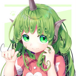 This is a pixiv picture whose title is あうん.