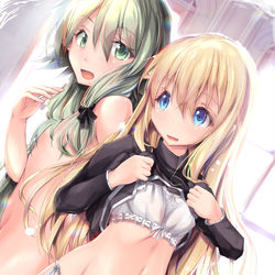 This is a pixiv picture whose title is ぬぎぬぎ女神官ちゃん.