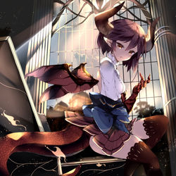 This is a pixiv picture whose title is グレア.