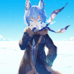 This is a pixiv picture whose title is 北の宗谷さん.