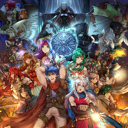 This is a pixiv picture whose title is ファイアーエムブレム　暁の女神.