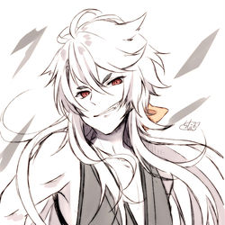 This is a pixiv picture whose title is 小狐丸.
