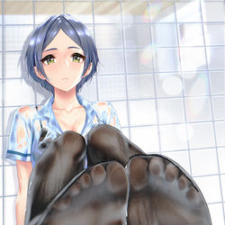 This is a pixiv picture whose title is ぬれやで.