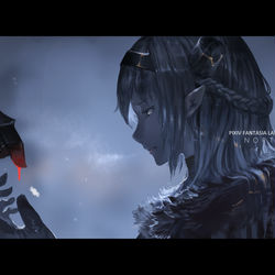 This is a pixiv picture whose title is 【PFLS】Snow&Blood.