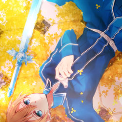 This is a pixiv picture whose title is ユージオ.