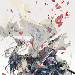 This is a pixiv picture whose title is .■.