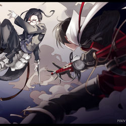 This is a pixiv picture whose title is 【PFLS】従者の書【ファイアランド】.