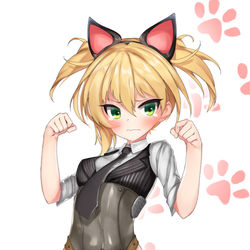 This is a pixiv picture whose title is バ、バカにゃ.