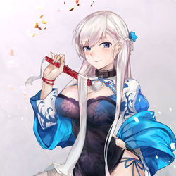 This is a pixiv picture whose title is 彩雲の薔薇.