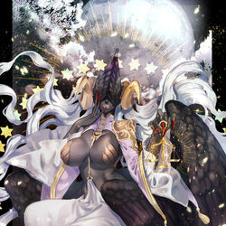 This is a pixiv picture whose title is 【PFLS】調律の魔女 アストリルデ【エルダーグラン】.