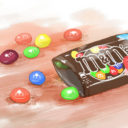 This is a pixiv picture whose title is ｍ＆ｍ.