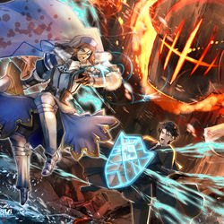 This is a pixiv picture whose title is 【PFLS】砕氷の戦線を往け【時雨平原の戦い】.