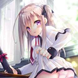 This is a pixiv picture whose title is 卒業…しちゃおっか？.