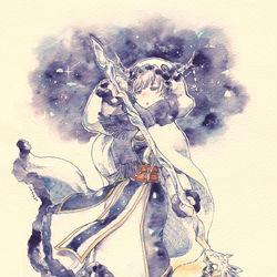 This is a pixiv picture whose title is 【PFLS】常夜眼の氷角 パーヴェル【ノーザリア】.